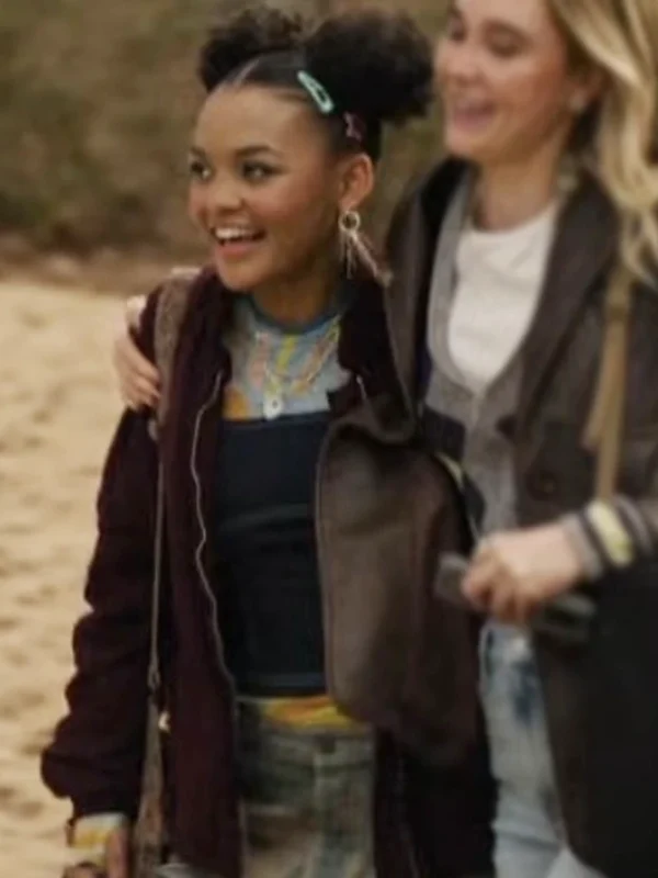 Scream 7 Celeste O’Connor Maroon Jacket