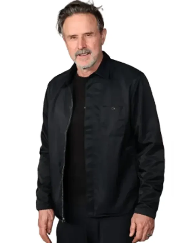 Scream 7 Event David Arquette Black Jacket