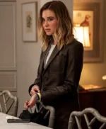 Scream 7 Isabel May Brown Leather Blazer