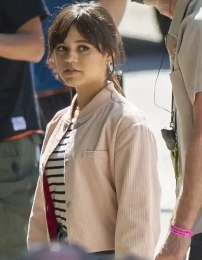 Scream VI 2023 Jenna Ortega Corduroy Jacket Scream VI 2023 Jenna Ortega Corduroy Jacket