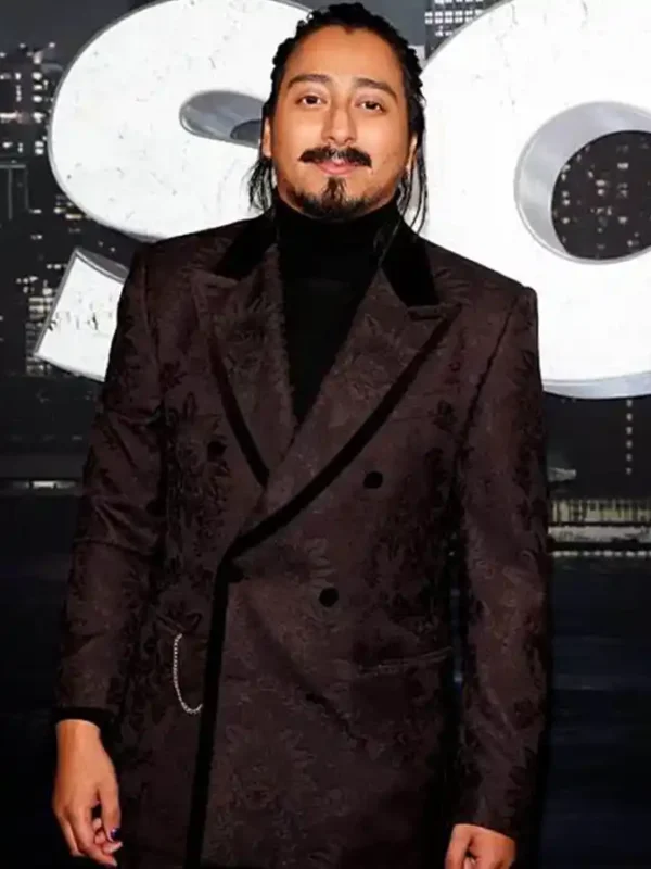 Scream VI Tony Revolori Burgundy Blazer