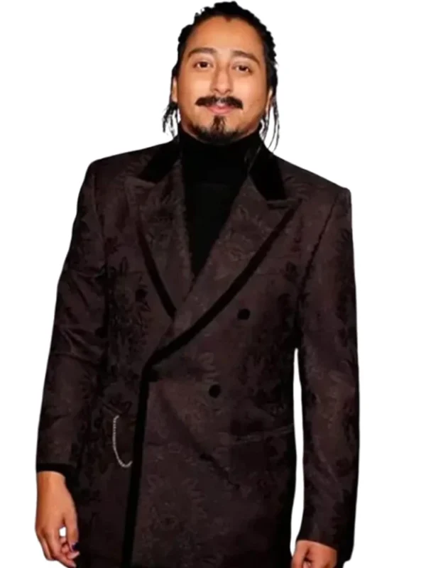 Scream VI Tony Revolori Burgundy Blazer