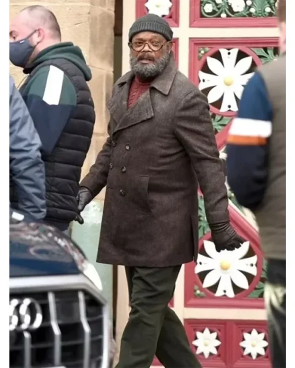 Secret Invasion S1 Nick Fury Brown Coat