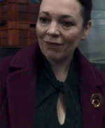 Secret Invasion Sonya Falsworth Maroon Coat