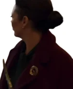 Secret Invasion Sonya Falsworth Maroon Coat