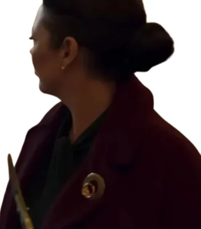 Secret Invasion Sonya Falsworth Maroon Coat