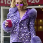 Selling Sunset Christine Quinn Purple Jacket