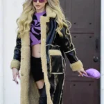 Selling Sunset Christine Quinn Shearling Coat