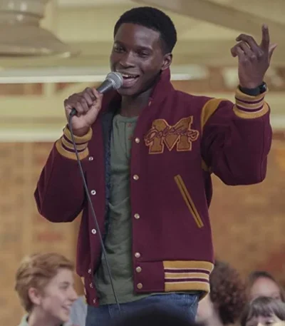 Sex Education Jackson Marchetti Varsity Jacket