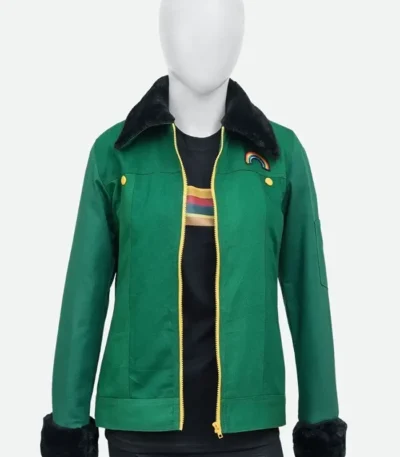 Sex Education S02 Ola Nyman Green Jacket