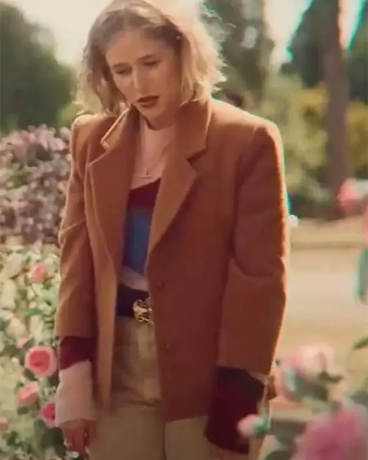 Sex Education S04 Jemima Kirke Brown Coat Sex Education S04 Jemima Kirke Brown Coat