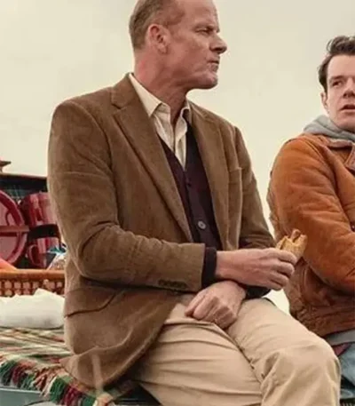 Sex Education S04 Mr Groff Brown Coat