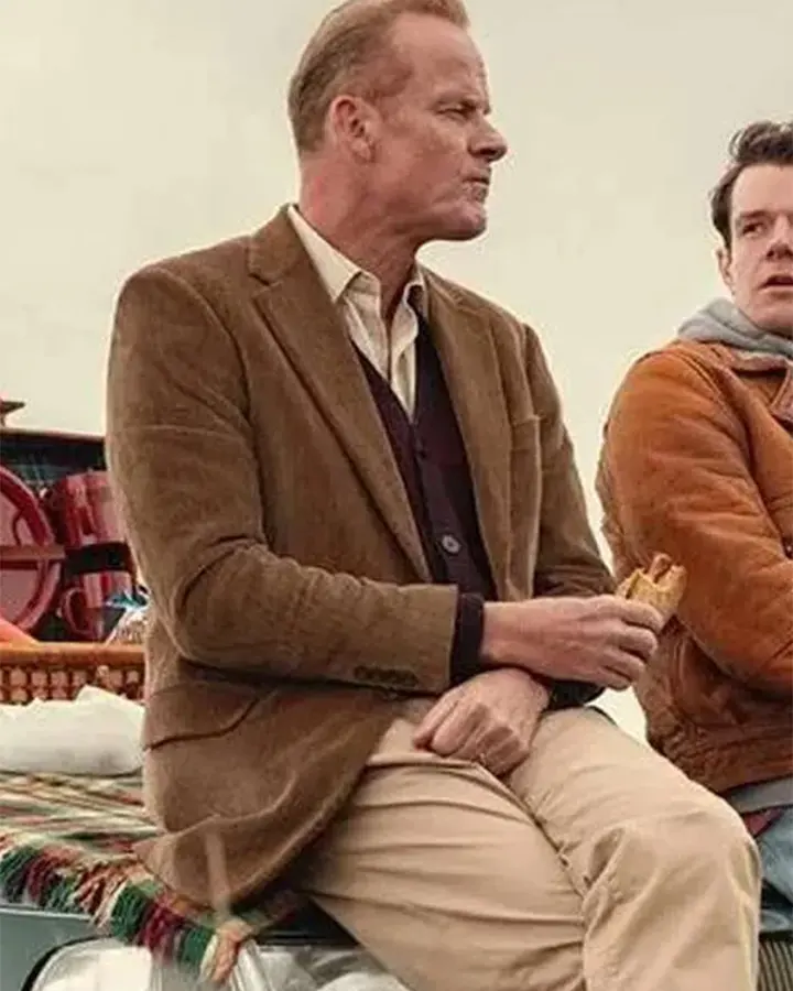 Sex Education S04 Mr Groff Brown Coat Sex Education S04 Mr Groff Brown Coat