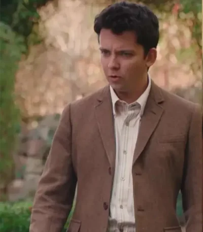 Sex Education S04 Otis Milburn Brown Blazer