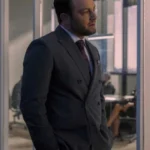 Sex/Life Devon Double Breasted Grey Blazer