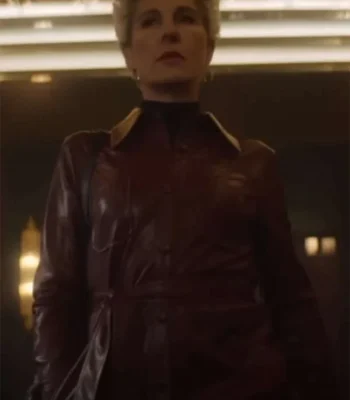 Sexy Beast S01 Cecilia Logan Leather Trench Coat