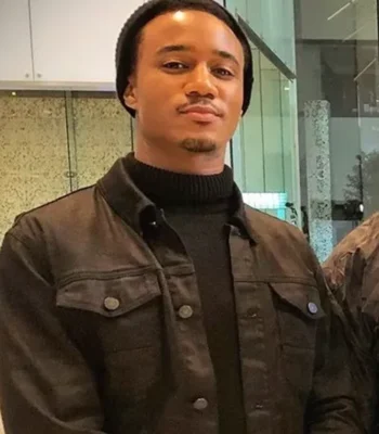 Shaft Jessie T Usher Black Cotton Jacket