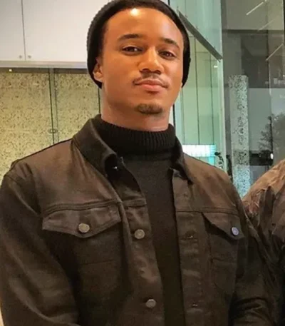 Shaft Jessie T Usher Black Cotton Jacket