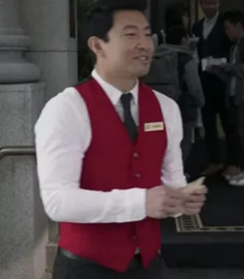 Shang Chi Simu Liu Red Vest
