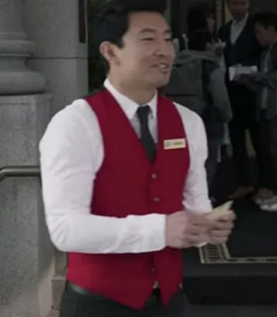 Shang Chi Simu Liu Red Vest