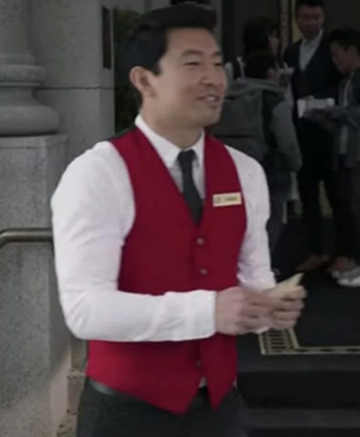 Shang Chi Simu Liu Red Vest Shang Chi Simu Liu Red Vest