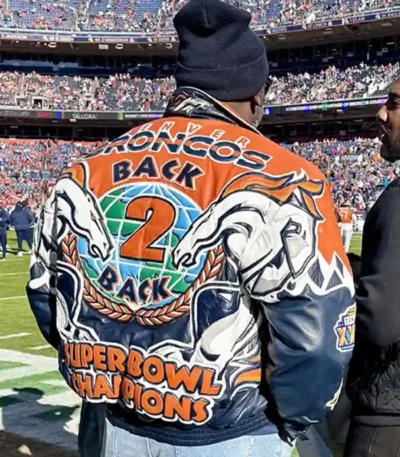 Shannon Sharpe Denver Broncos Jacket