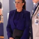 Sharon Goodwin Chicago Med S10 Blue Blazer