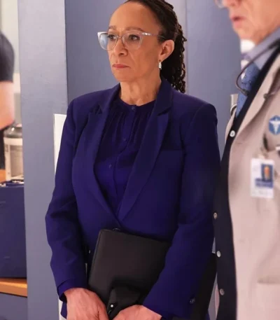 Sharon Goodwin Chicago Med S10 Blue Blazer