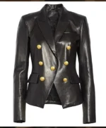 She-Hulk S01 E09 Nikki Ramos Leather Black Blazer
