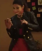 She-Hulk S01 E09 Nikki Ramos Leather Black Blazer