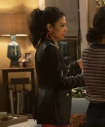 She-Hulk S01 E09 Nikki Ramos Leather Black Blazer