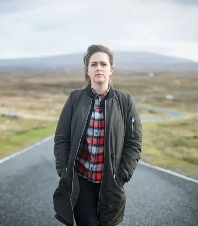 Shetland Alison O’Donnell Green Coat