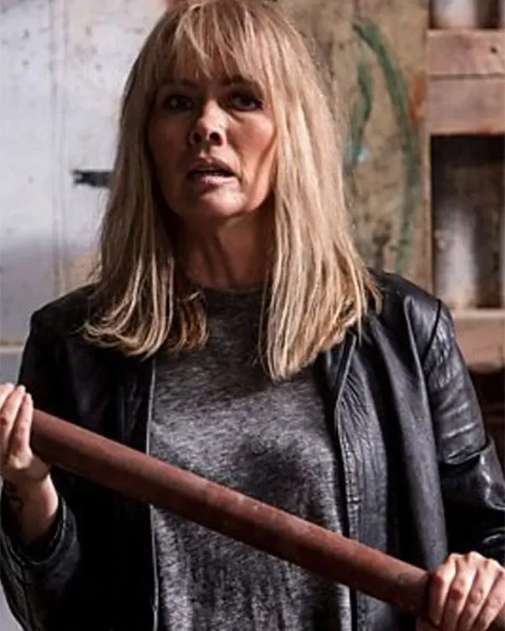 Shetland Andrea Doyle Black Leather Jacket Shetland Andrea Doyle Black Leather Jacket