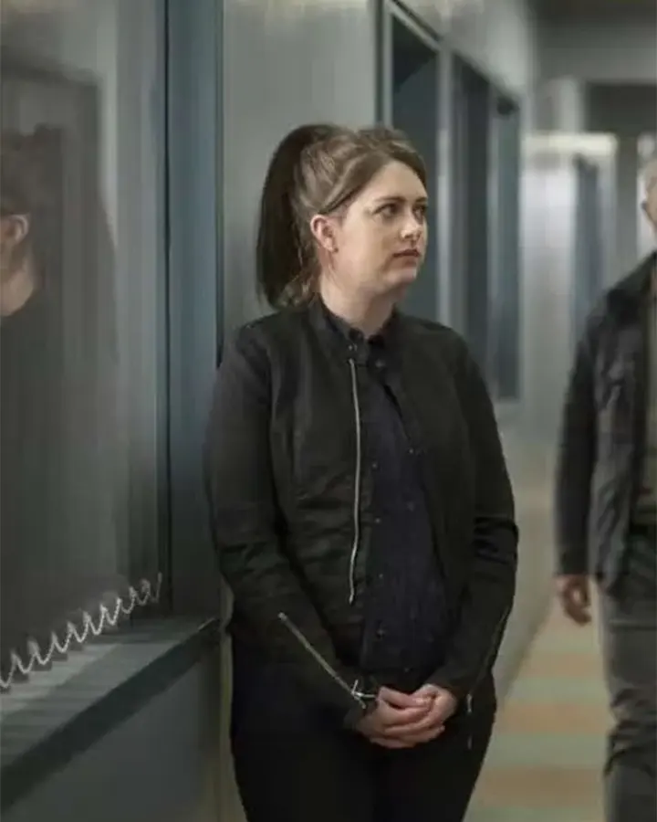 Shetland DS Alison McIntosh Black Cotton Jacket Shetland DS Alison McIntosh Black Cotton Jacket
