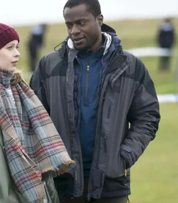 Shetland S06 Martin Otina Grey Hooded Jacket