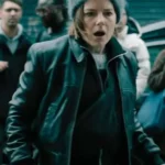 Shirley Dander Slow Horses Season 04 Black Leather Jacket