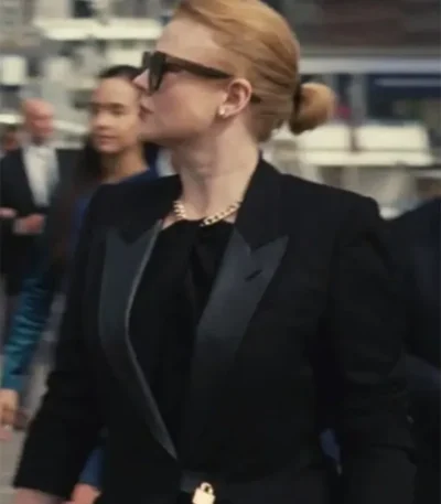 Shiv Roy Succession S04 Black Blazer