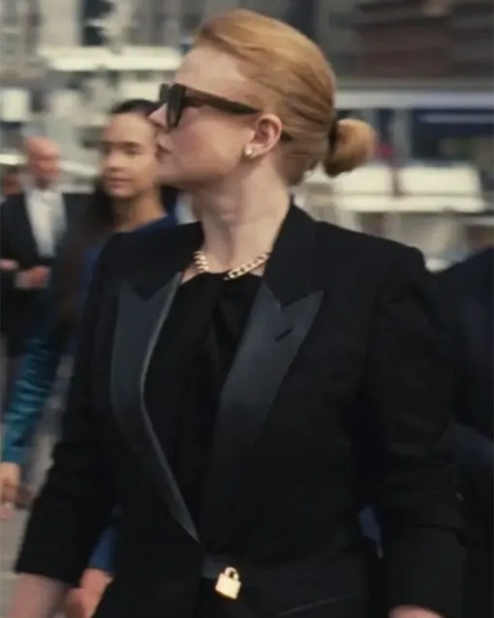 Shiv Roy Succession S04 Black Blazer Shiv Roy Succession S04 Black Blazer