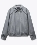 Annie Ilonzeh S.W.A.T S08 Striped Bomber Jacket