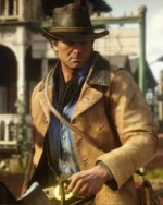 Arthur Morgan Red Dead Redemption 2 Brown Leather Coat