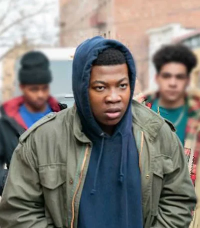 Mekai Curtis Power Book III Kanan Green Cotton Jacket