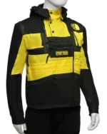 Power Book III Kanan Stark Yellow and Black Cotton Jacket