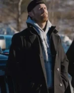 Shoresy S01 Jared Keeso Black Wool Coat