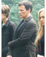 Stephen Moyer The Gifted Suede Leather Blazer