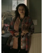 Superman and Lois S03 Sarah Cushing Plaid Shirt