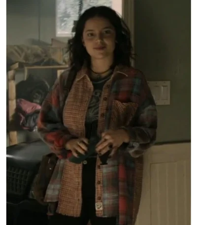 Superman and Lois S03 Sarah Cushing Plaid Shirt