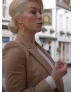 Ted Lasso Rebecca Welton Brown Long Trench Coat