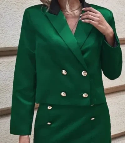 Ted Lasso S03 Keeley Jones Green Blazer