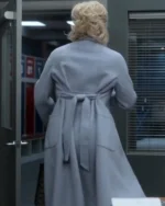 Ted Lasso S03 Rebecca Welton Grey Coat