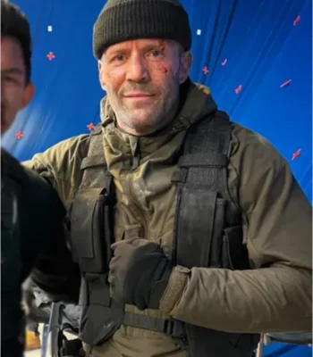 The Expendables 4 Jason Statham Green Jacket